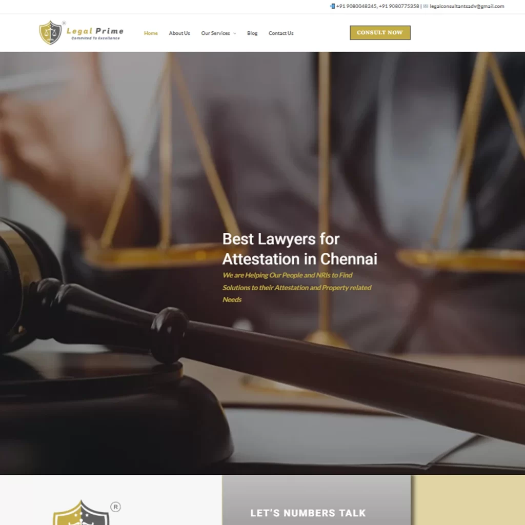 Legal Website Design